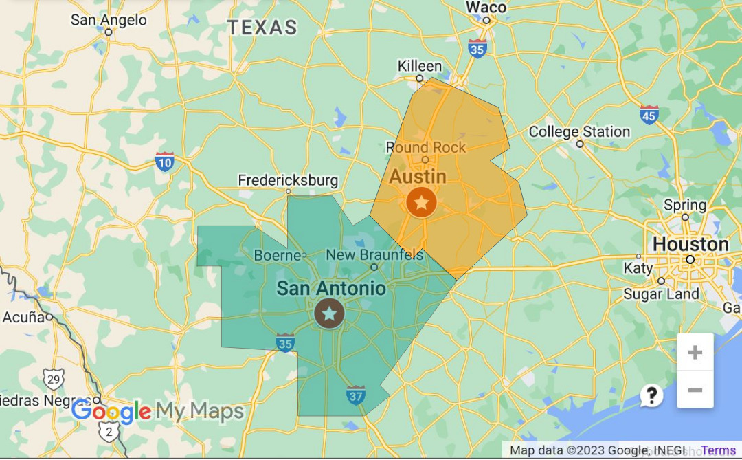 Ist San Antonio größer als Austin?